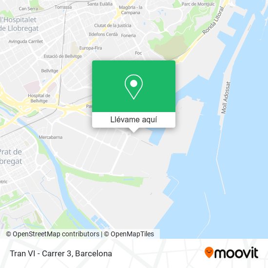 Mapa Tran VI - Carrer 3