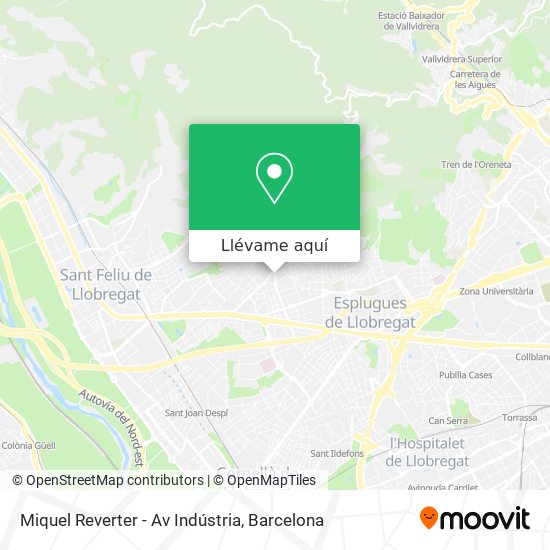 Mapa Miquel Reverter - Av Indústria