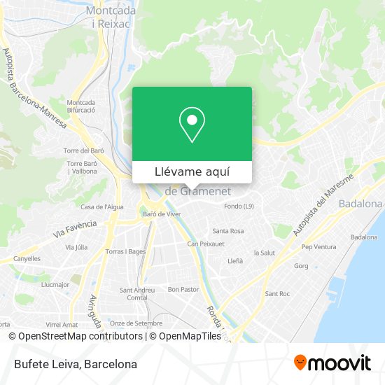 Mapa Bufete Leiva