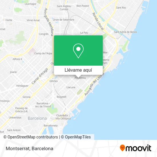 Mapa Montserrat
