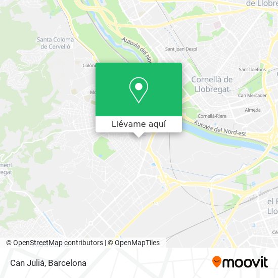 Mapa Can Julià