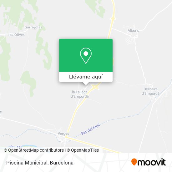 Mapa Piscina Municipal