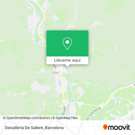 Mapa Deixalleria De Sallent
