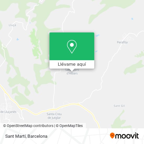 Mapa Sant Martí