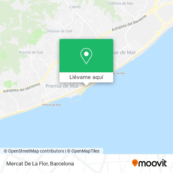 Mapa Mercat De La Flor