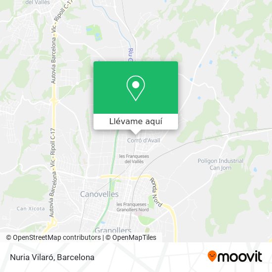 Mapa Nuria Vilaró
