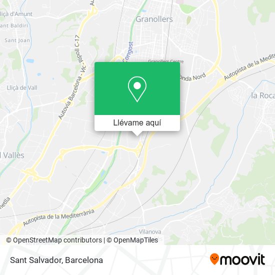 Mapa Sant Salvador