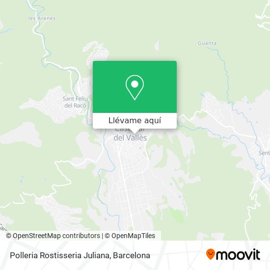 Mapa Polleria Rostisseria Juliana