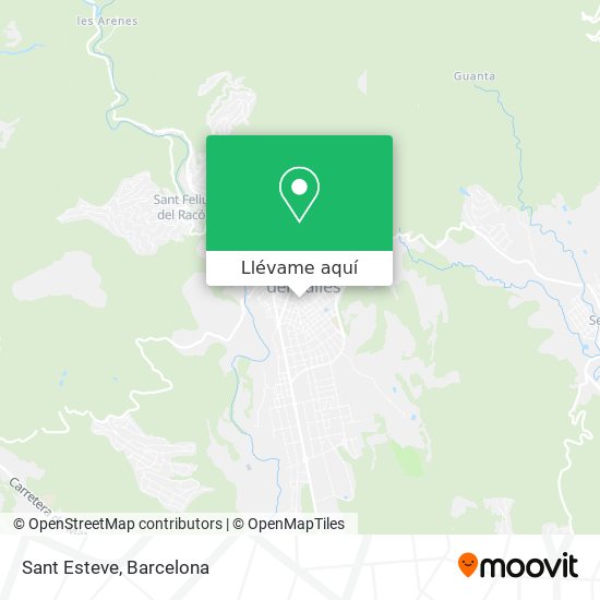 Mapa Sant Esteve