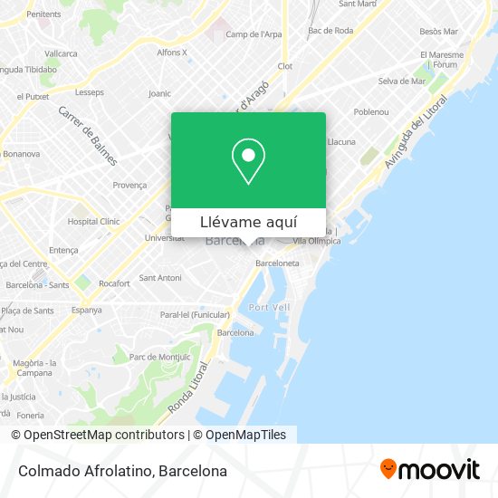 Mapa Colmado Afrolatino