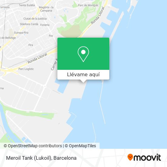 Mapa Meroil Tank (Lukoil)