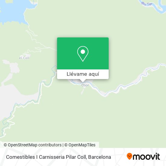 Mapa Comestibles I Carnisseria Pilar Coll