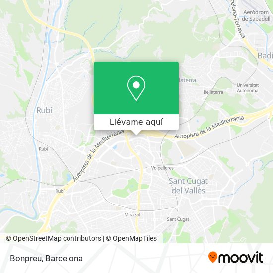 Mapa Bonpreu