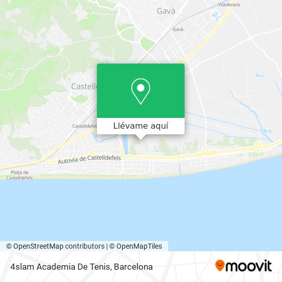 Mapa 4slam Academia De Tenis