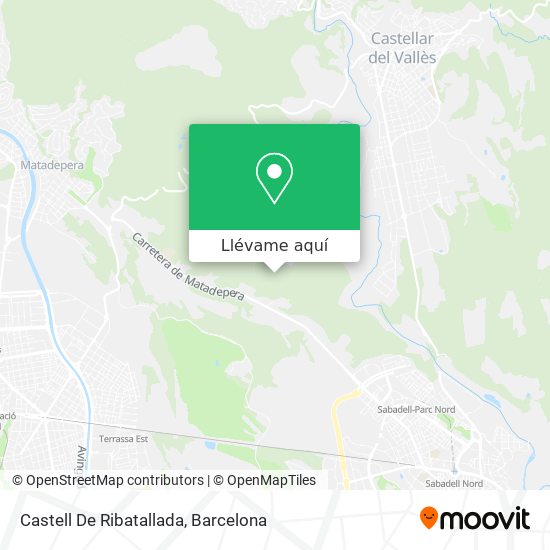 Mapa Castell De Ribatallada