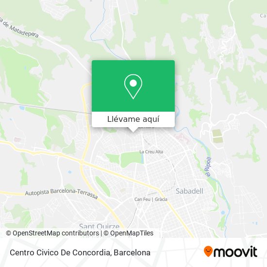 Mapa Centro Civico De Concordia