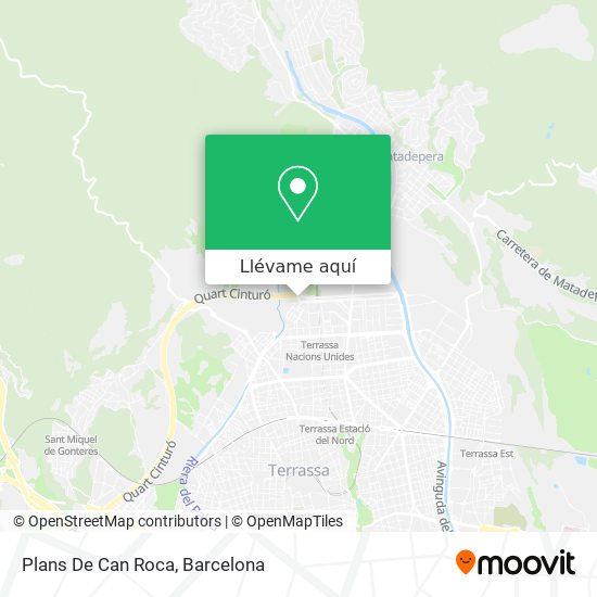 Mapa Plans De Can Roca