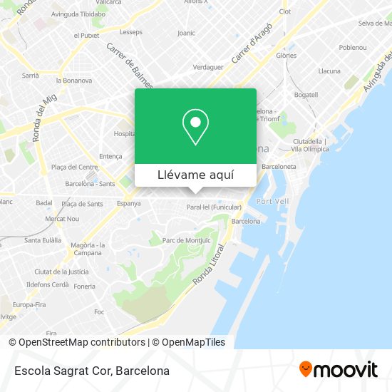 Mapa Escola Sagrat Cor