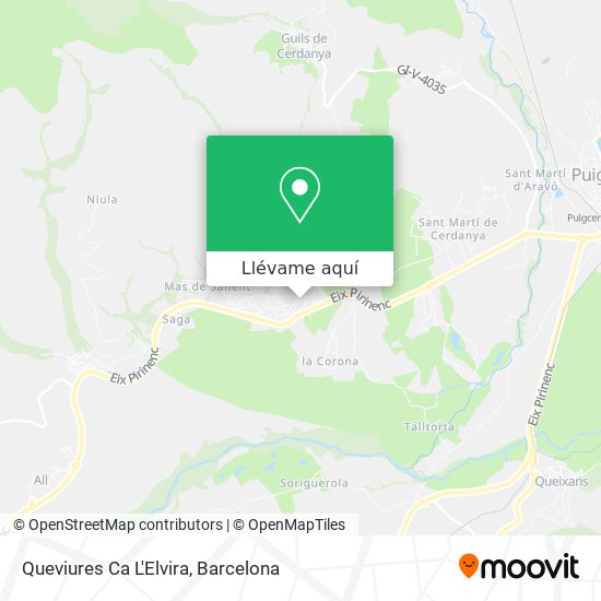 Mapa Queviures Ca L'Elvira