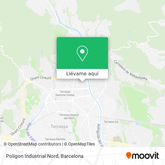 Mapa Polígon Industrial Nord