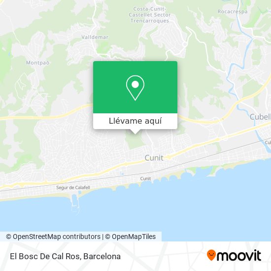 Mapa El Bosc De Cal Ros