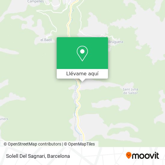 Mapa Solell Del Sagnari