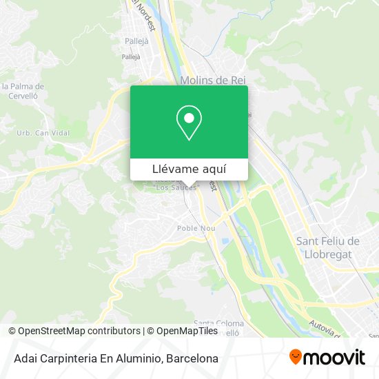 Mapa Adai Carpinteria En Aluminio