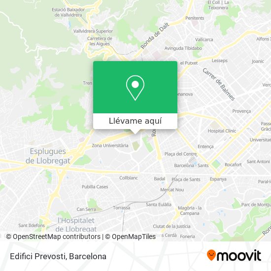 Mapa Edifici Prevosti