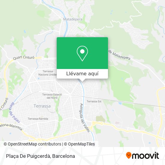 Mapa Plaça De Puigcerdà