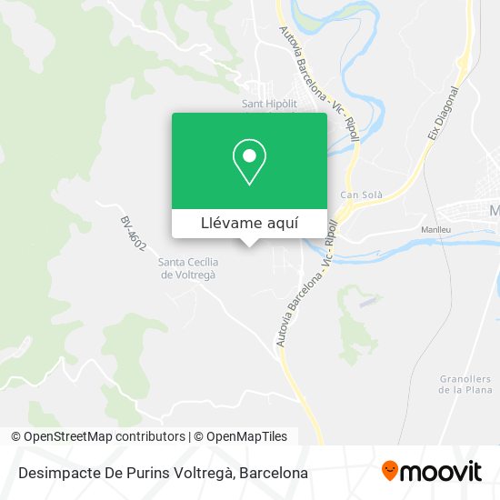 Mapa Desimpacte De Purins Voltregà