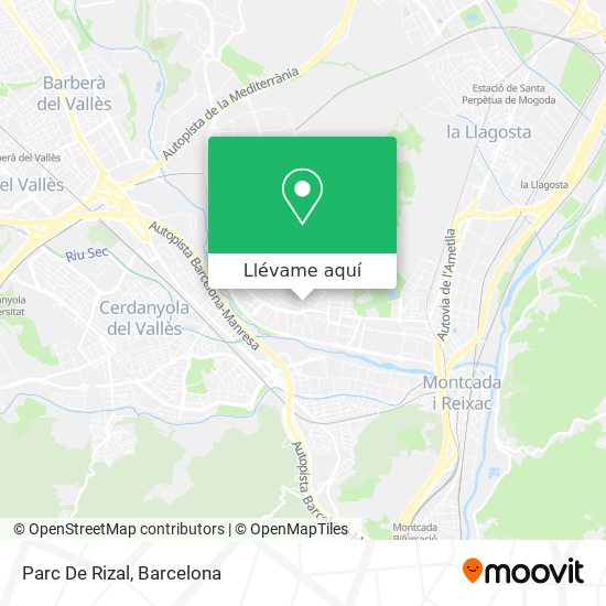 Mapa Parc De Rizal