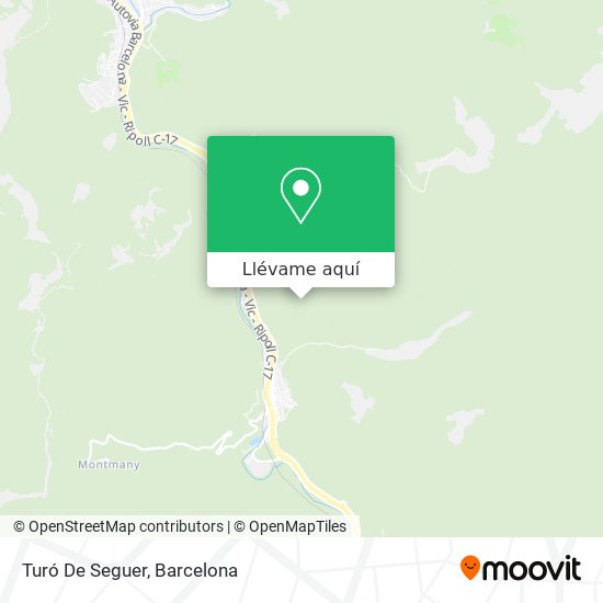 Mapa Turó De Seguer