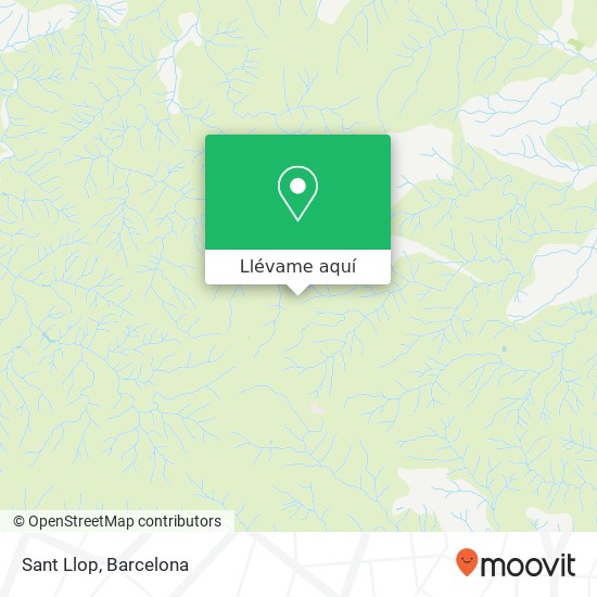 Mapa Sant Llop