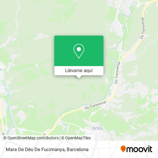 Mapa Mare De Déu De Fucimanya
