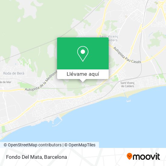 Mapa Fondo Del Mata