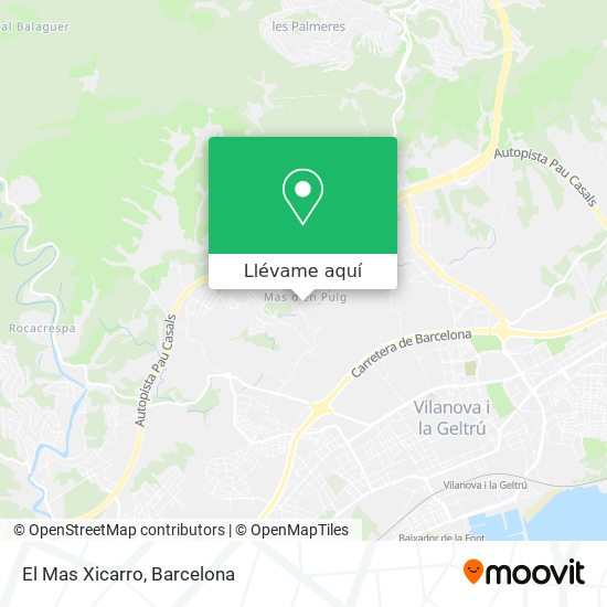 Mapa El Mas Xicarro