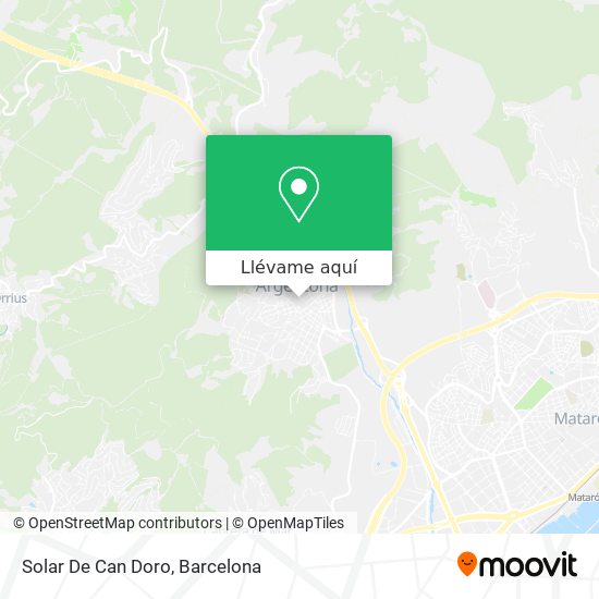 Mapa Solar De Can Doro