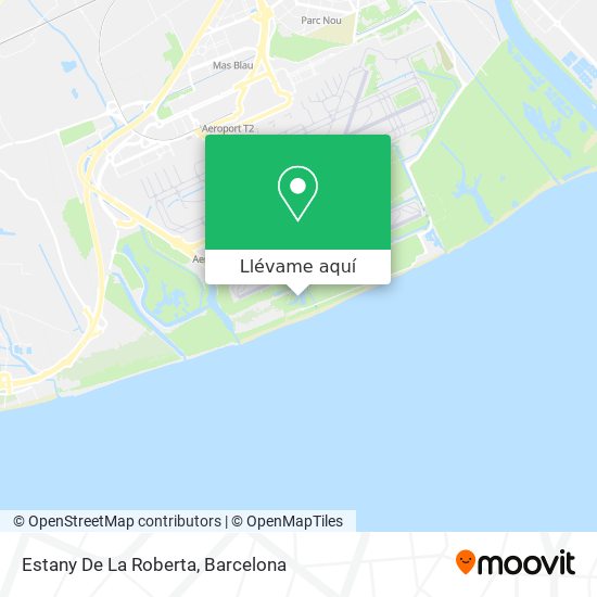 Mapa Estany De La Roberta