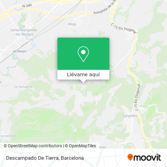 Mapa Descampado De Tierra