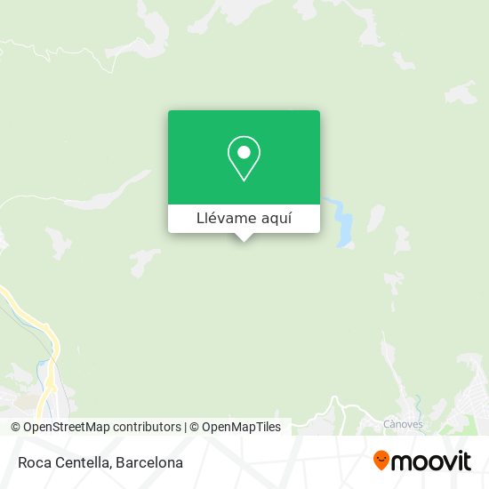 Mapa Roca Centella