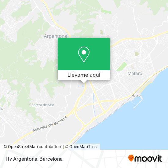 Mapa Itv Argentona