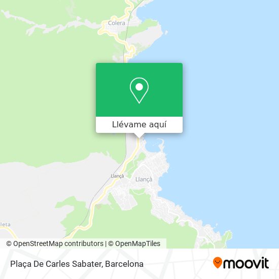 Mapa Plaça De Carles Sabater