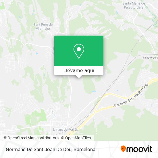 Mapa Germans De Sant Joan De Déu