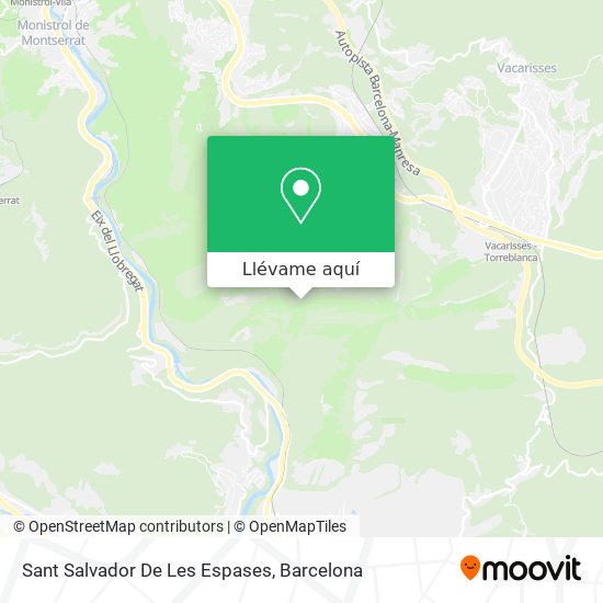 Mapa Sant Salvador De Les Espases