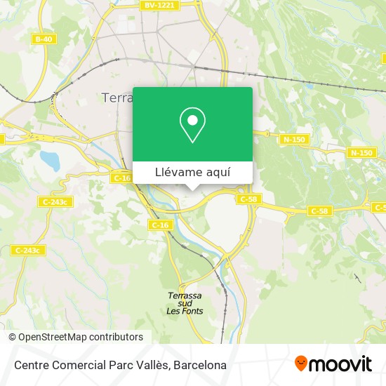 Cómo llegar a Centre Comercial Parc Vallès en Terrassa en ...