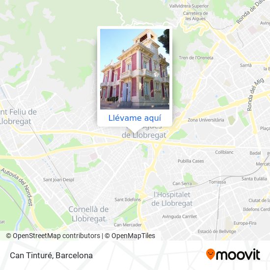 Mapa Can Tinturé