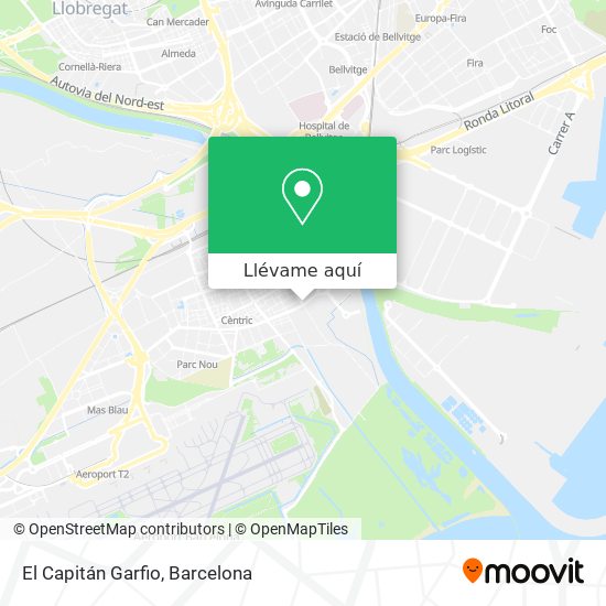Mapa El Capitán Garfio