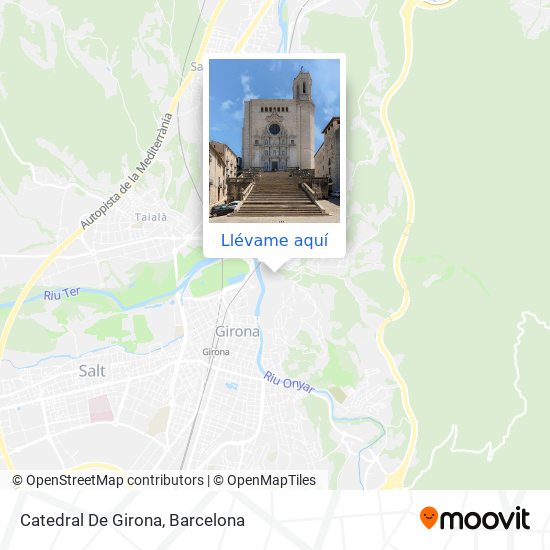 Mapa Catedral De Girona