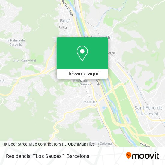 Mapa Residencial ""Los Sauces""