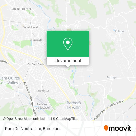Mapa Parc De Nostra Llar